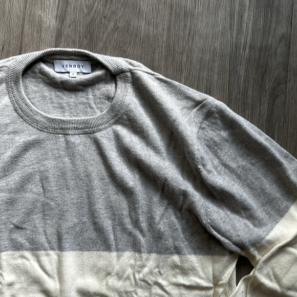 Venroy cotton cashmere blend sweater - Picture 2 of 7